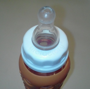 LifeFactory Bottle Nipple. Plastic free baby.
