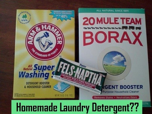 Homemade Laundry Detergent